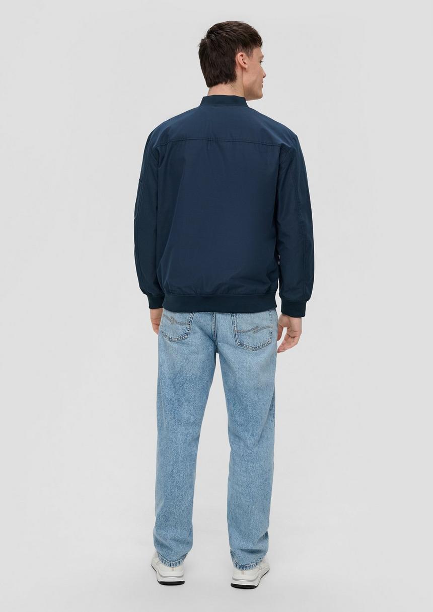 S.Oliver Blouson-Jacke Im Relaxed Fit Mit Ärmel-Zipper