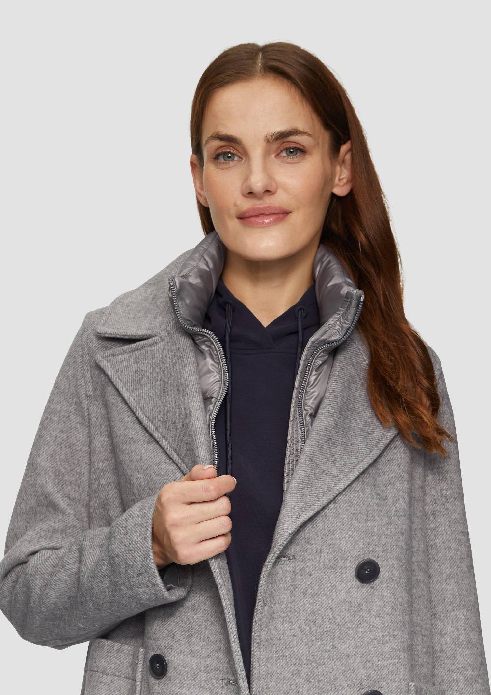 S.Oliver Caban Im Materialmix Mit Herausnehmbarem Einsatz