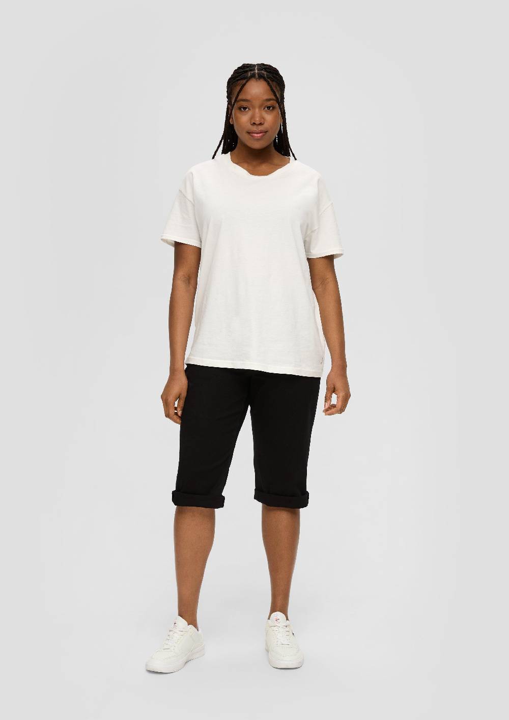 S.Oliver Capri-Jeans Catie / Slim Fit / Mid Rise / Slim Leg