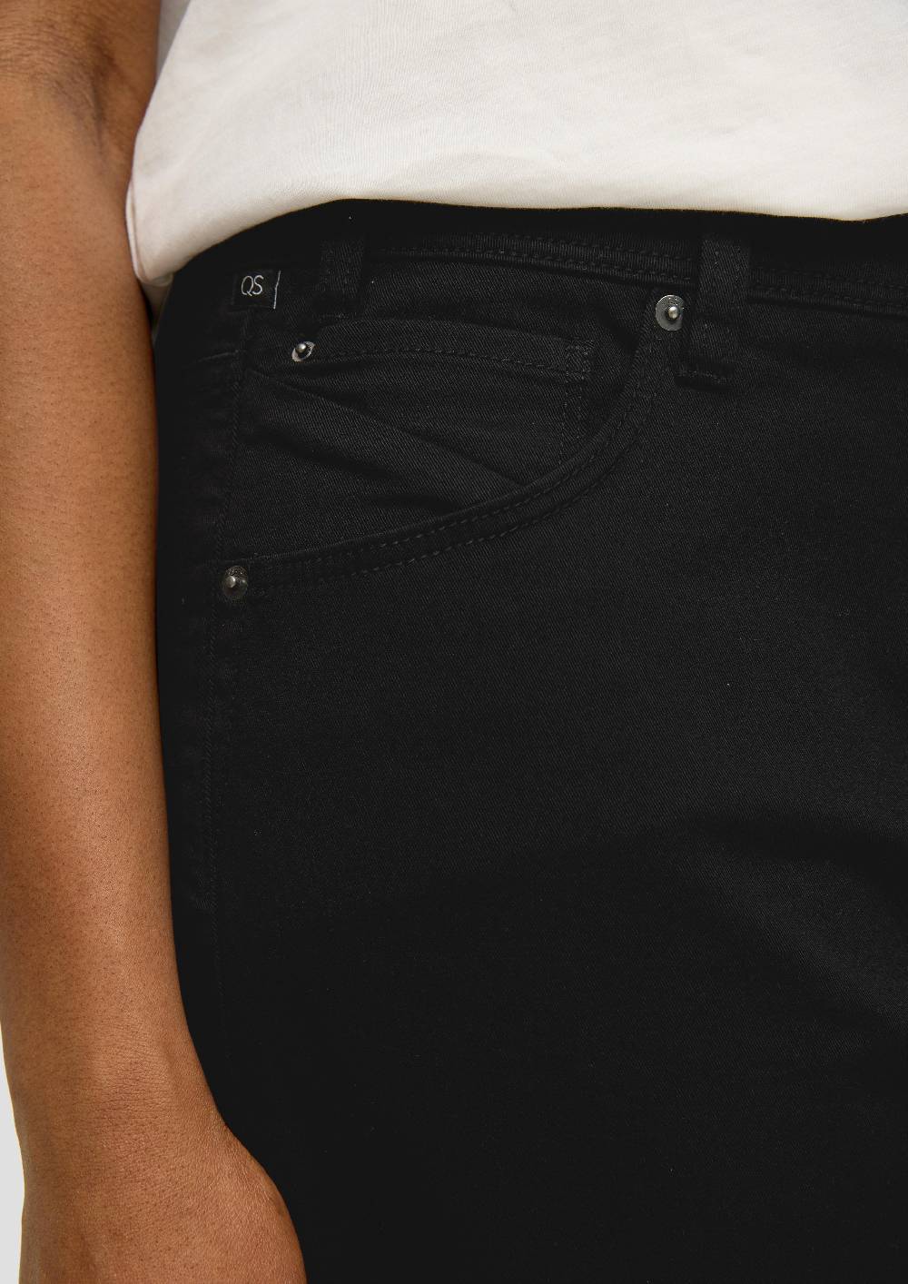 S.Oliver Capri-Jeans Catie / Slim Fit / Mid Rise / Slim Leg