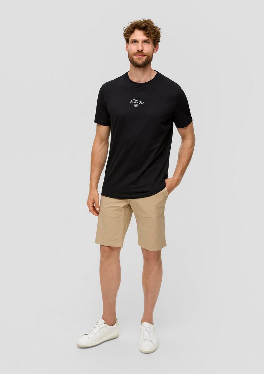 S.Oliver Chino-Shorts Aus Baumwollstretch Mit Straight Leg