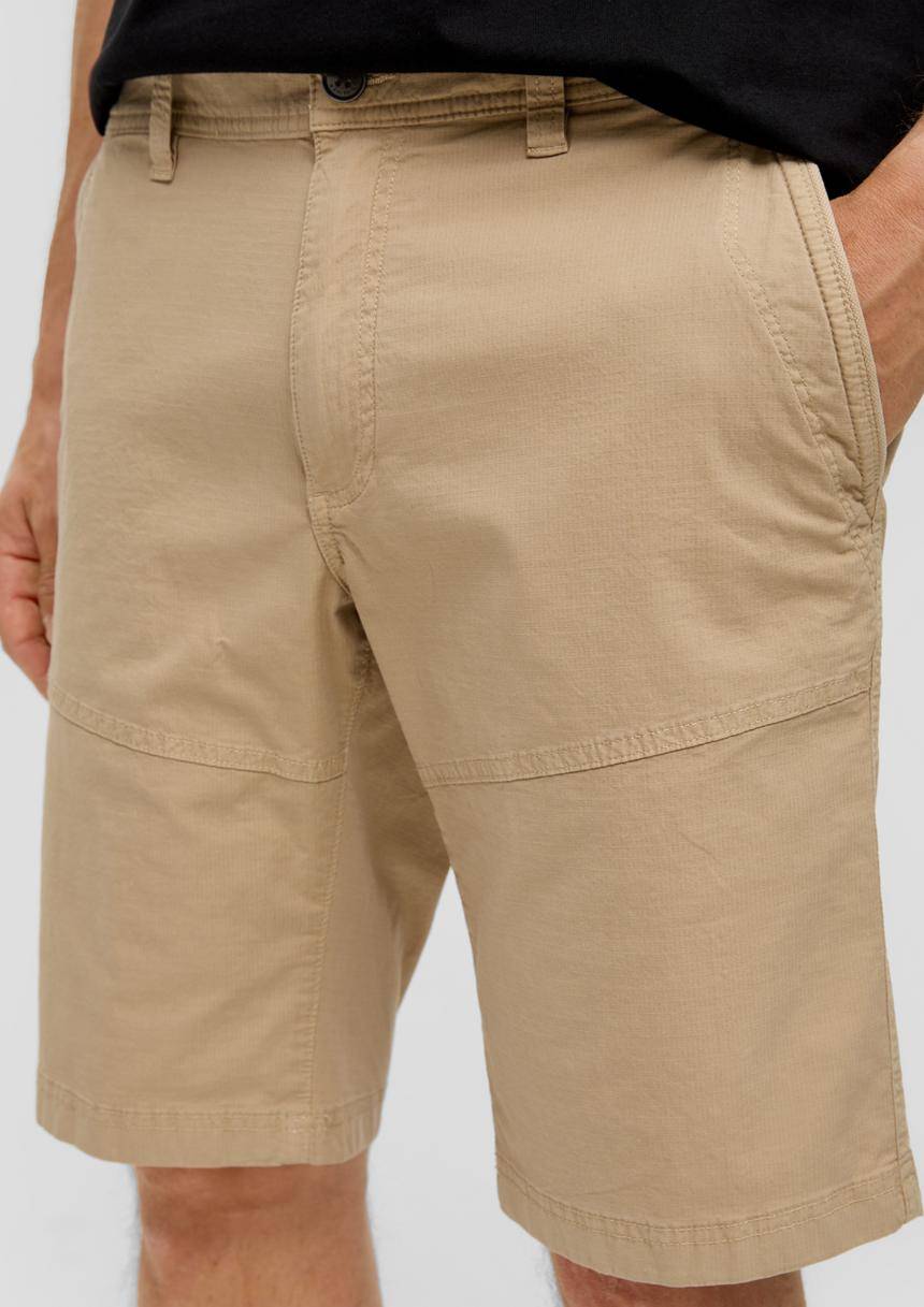 S.Oliver Chino-Shorts Aus Baumwollstretch Mit Straight Leg
