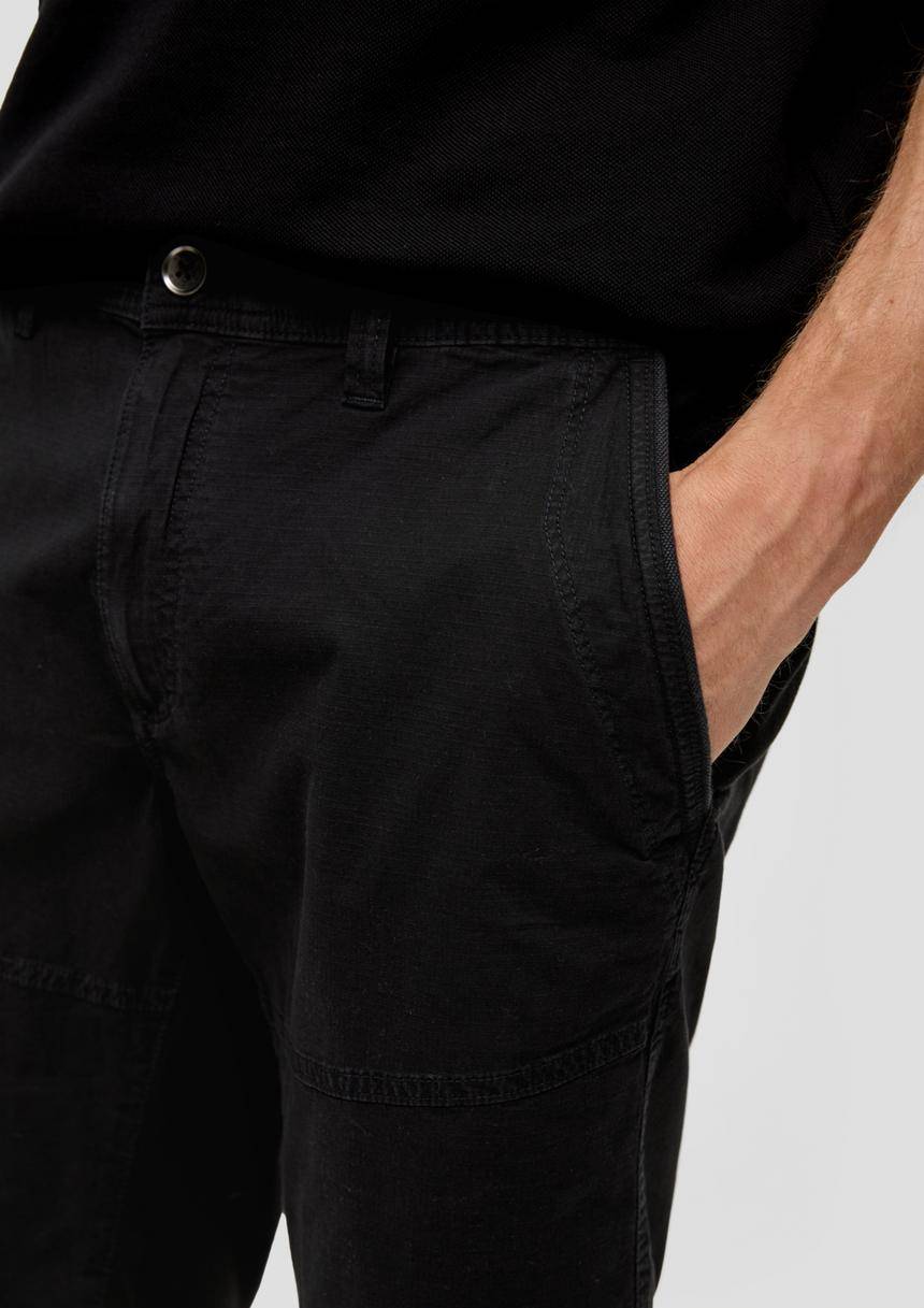 S.Oliver Chino-Shorts Aus Baumwollstretch Mit Straight Leg