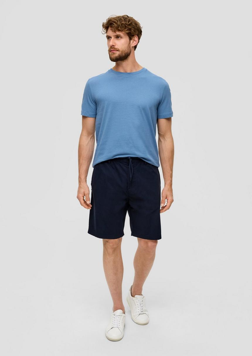 S.Oliver Chino-Shorts im Relaxed Fit mit Elastikbund