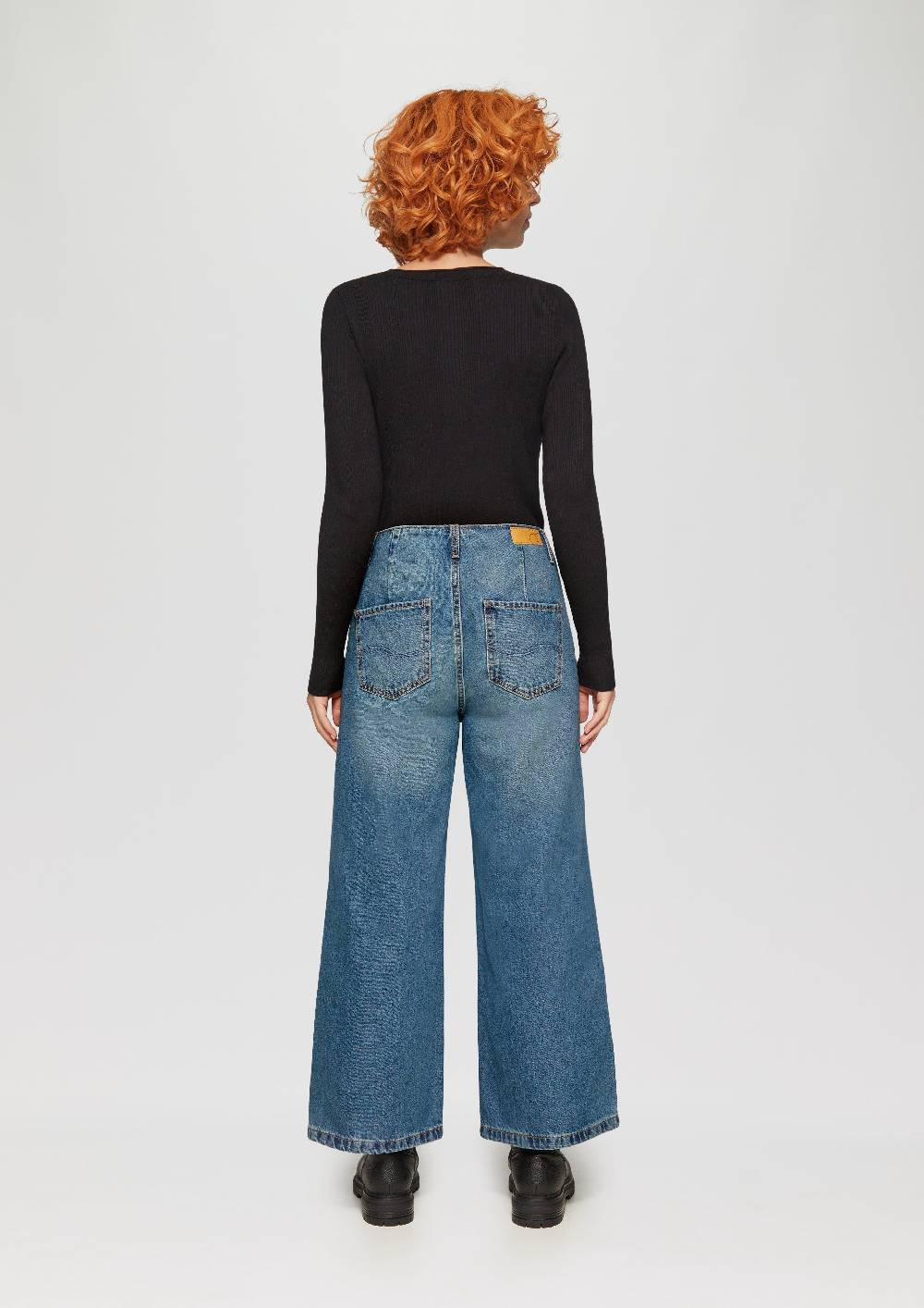 S.Oliver Culotte-Jeans Catie / Slim Fit / High Rise / Wide Leg