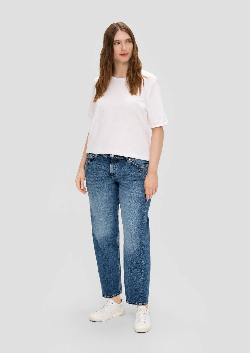 S.Oliver Curvy Jeans / Regular Fit / Mid Rise / Semi-Wide Leg