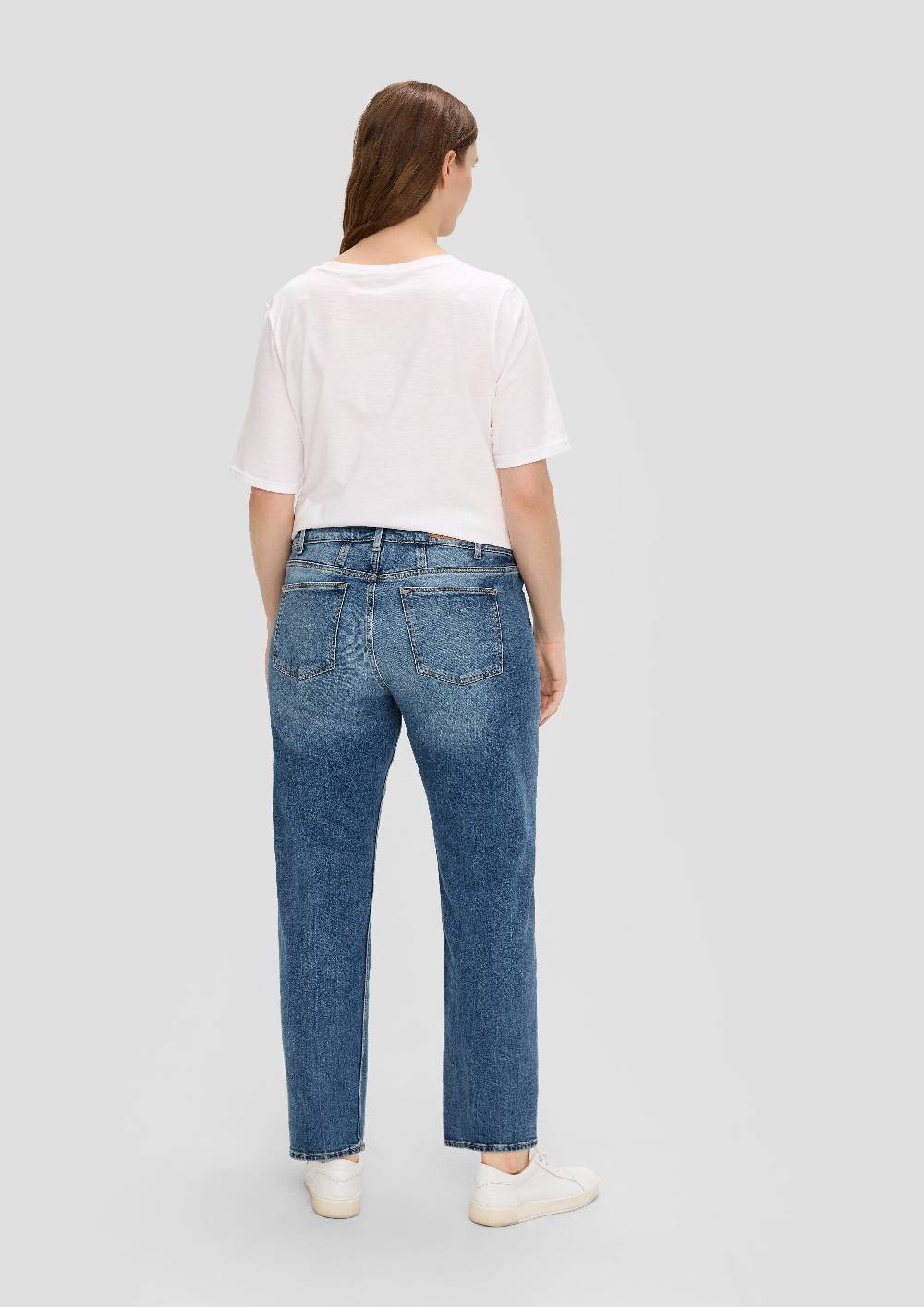 S.Oliver Curvy Jeans / Regular Fit / Mid Rise / Semi-Wide Leg