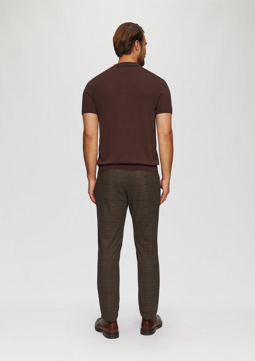 S.Oliver Feinstrick-Poloshirt Aus Baumwoll-Seide-Mix