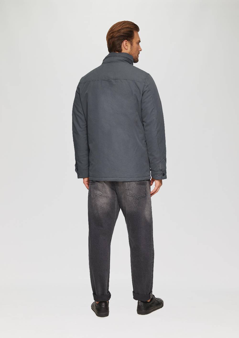 S.Oliver Gefütterte Jacke Mit Aufgesetzten Taschen Im Utility-Stil