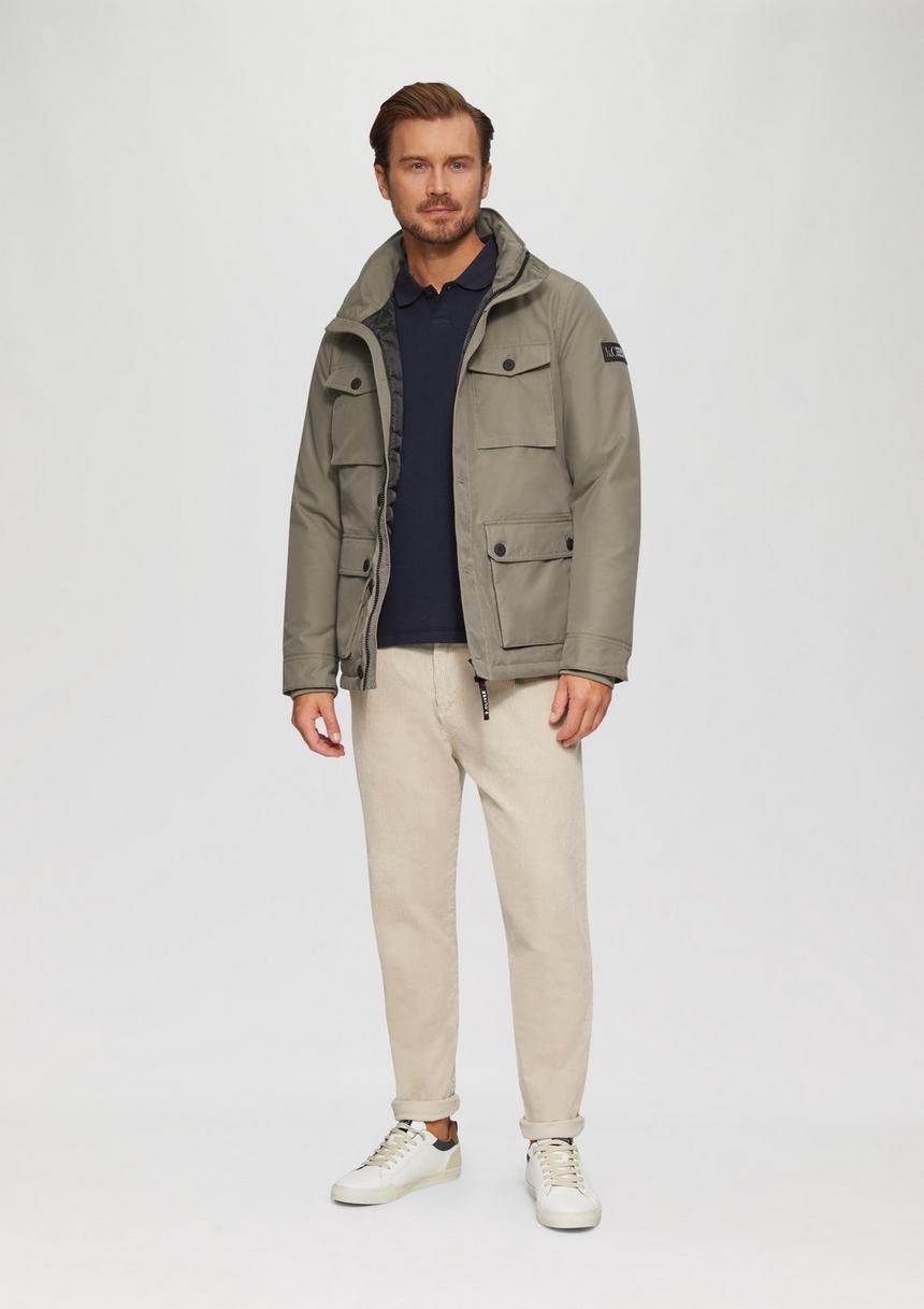 S.Oliver Gefütterte Jacke Mit Aufgesetzten Taschen Im Utility-Stil