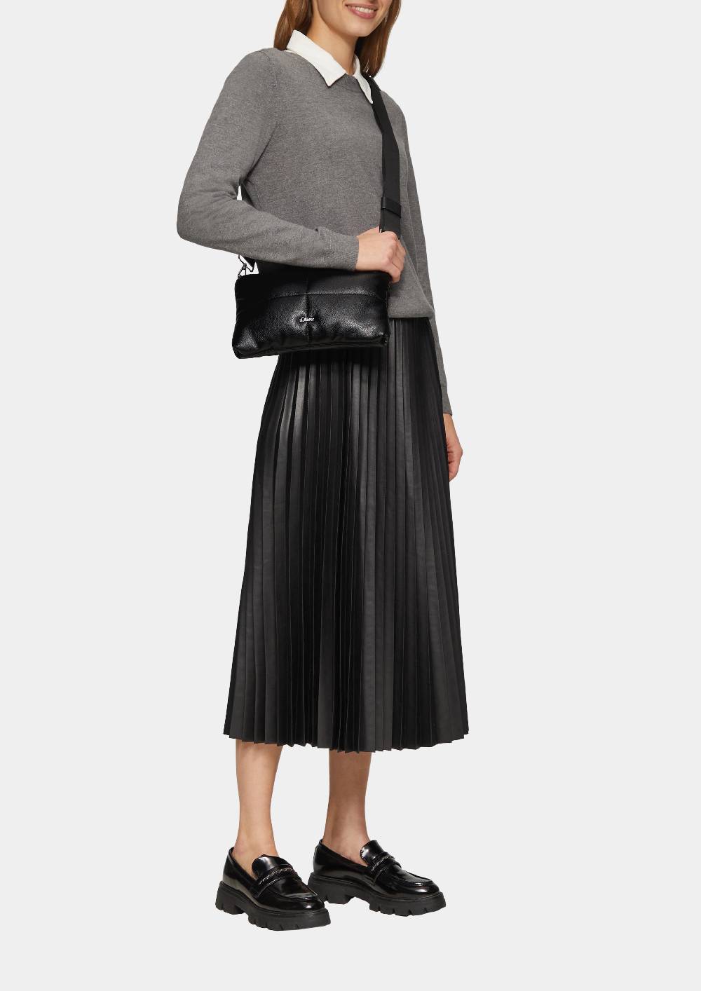 S.Oliver Gesteppte Handytasche Mit Abnehmbarem Crossbody-Gurt