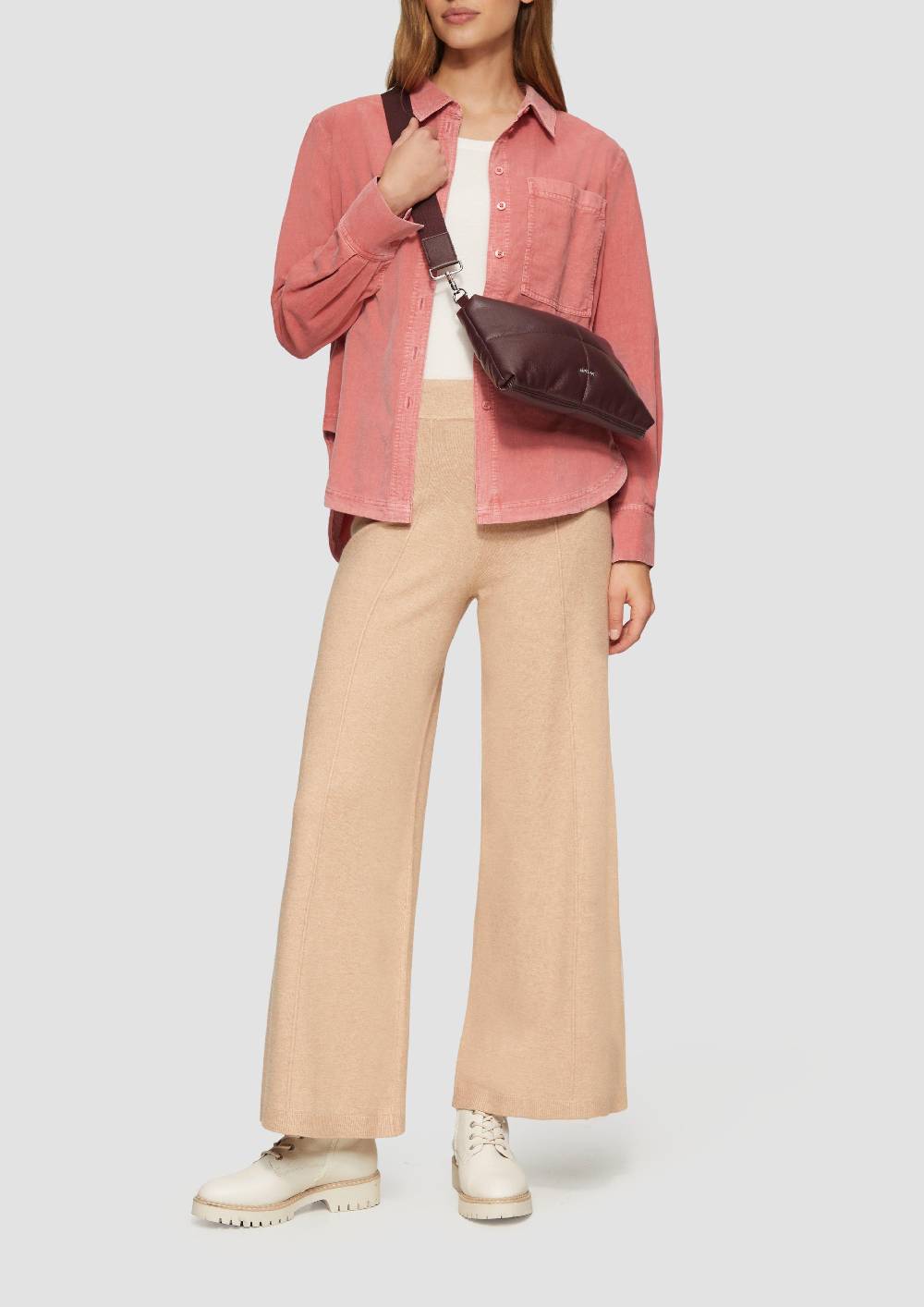 S.Oliver Gesteppte Handytasche Mit Abnehmbarem Crossbody-Gurt