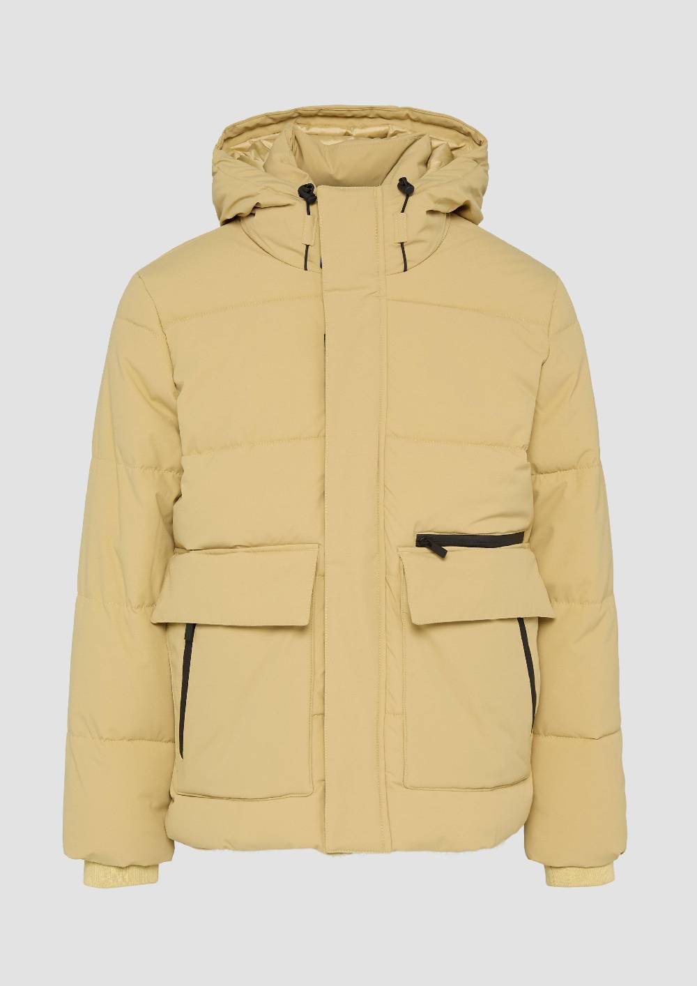 S.Oliver Gesteppte Winterjacke Mit Kapuze Und Innenkragen