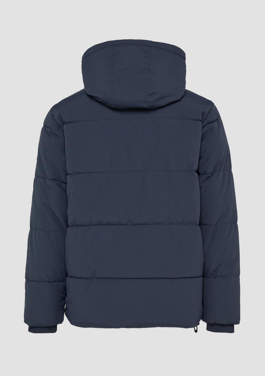 S.Oliver Gesteppte Winterjacke mit Kapuze und Innenkragen
