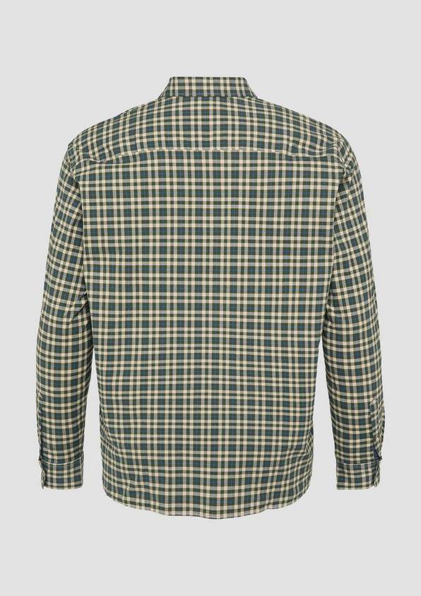 S.Oliver Hemd mit Button-Down-Kragen aus Baumwollstretch