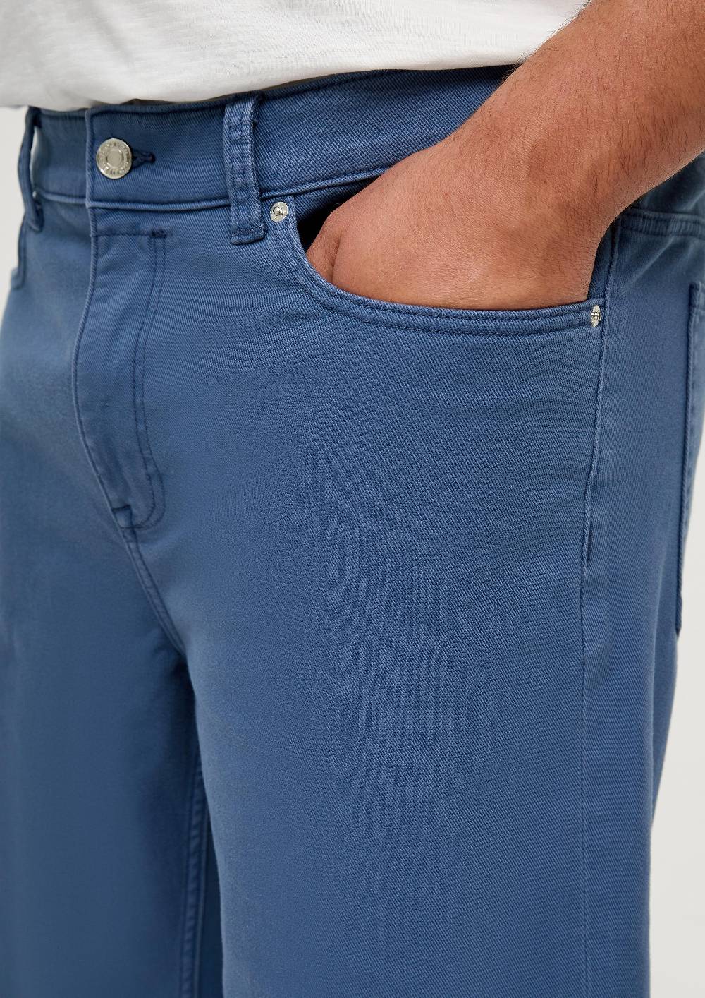 S.Oliver Jeans-Bermuda Casby / Relaxed Fit / Mid Rise / Straight Leg