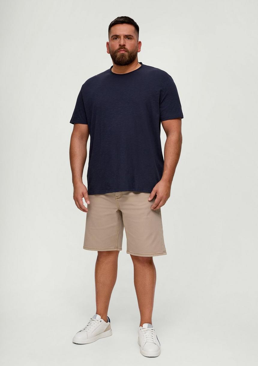 S.Oliver Jeans-Bermuda Casby / Relaxed Fit / Mid Rise / Straight Leg