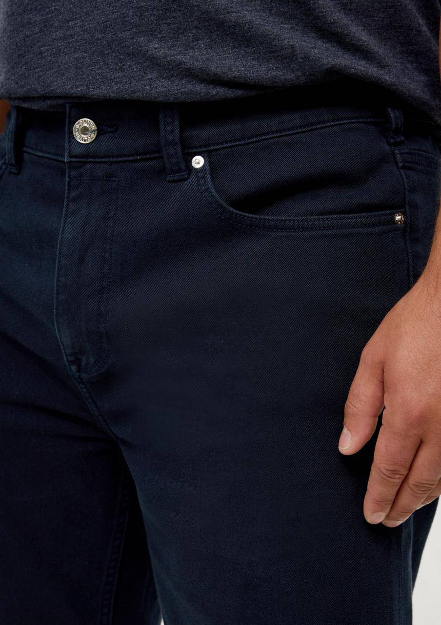 S.Oliver Jeans-Bermuda Casby / Relaxed Fit / Mid Rise / Straight Leg