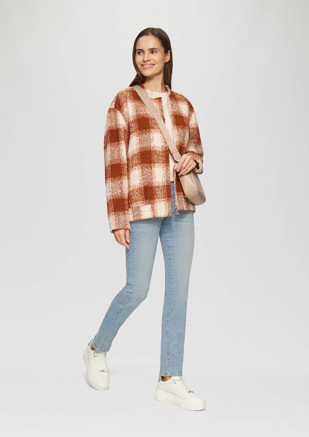 S.Oliver Jeans Betsy / Slim Fit / Mid Rise / Slim Leg / Mit Seitlichem Nahtdetail