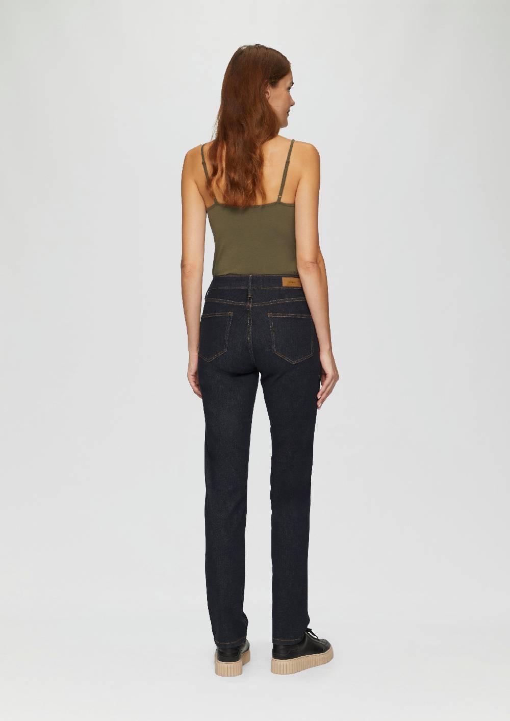 S.Oliver Jeans Betsy / Slim Fit / Mid Rise / Slim Leg / Rinsed Washed