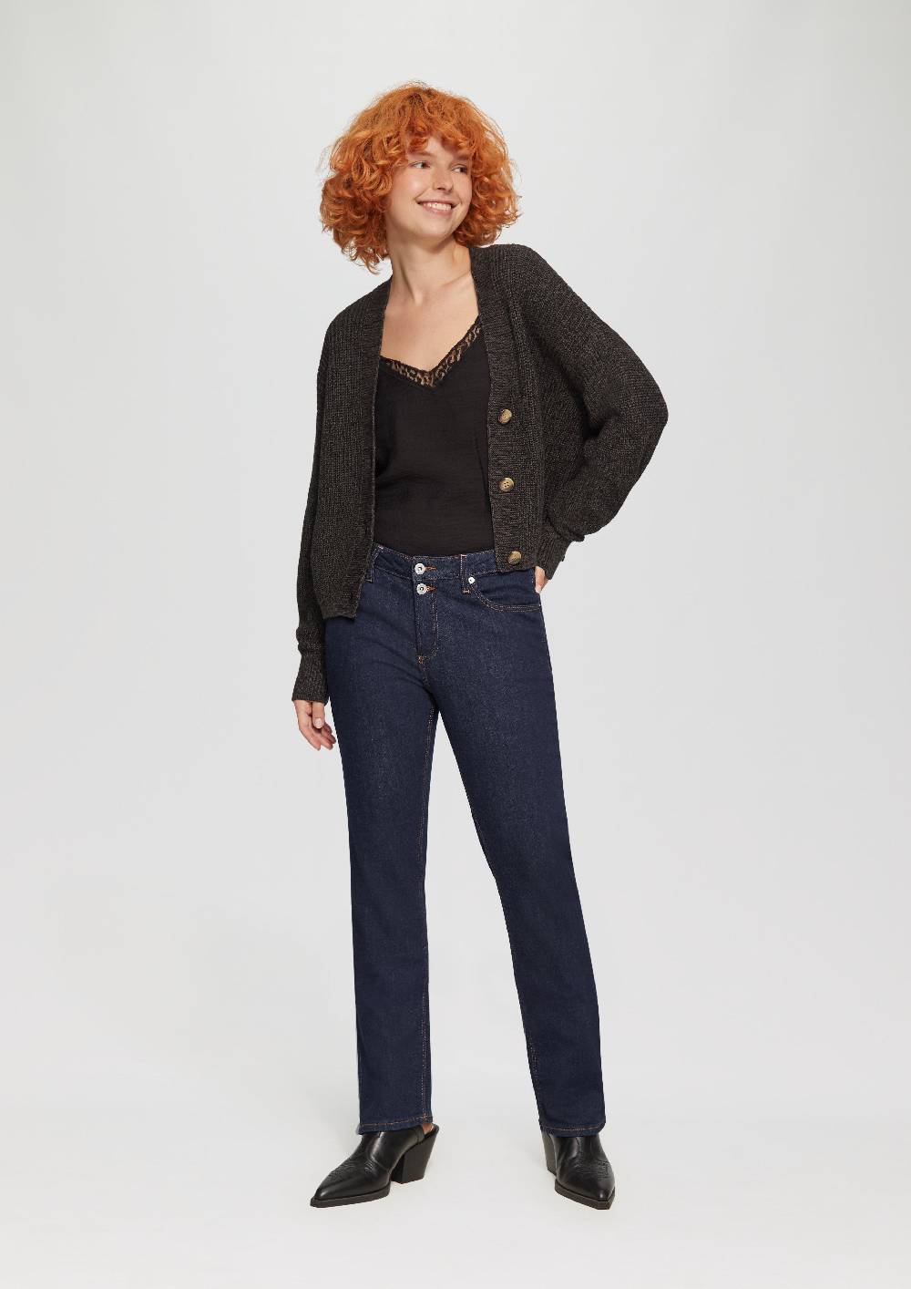 S.Oliver Jeans Catie / Slim Fit / Mid Rise / Straight Leg