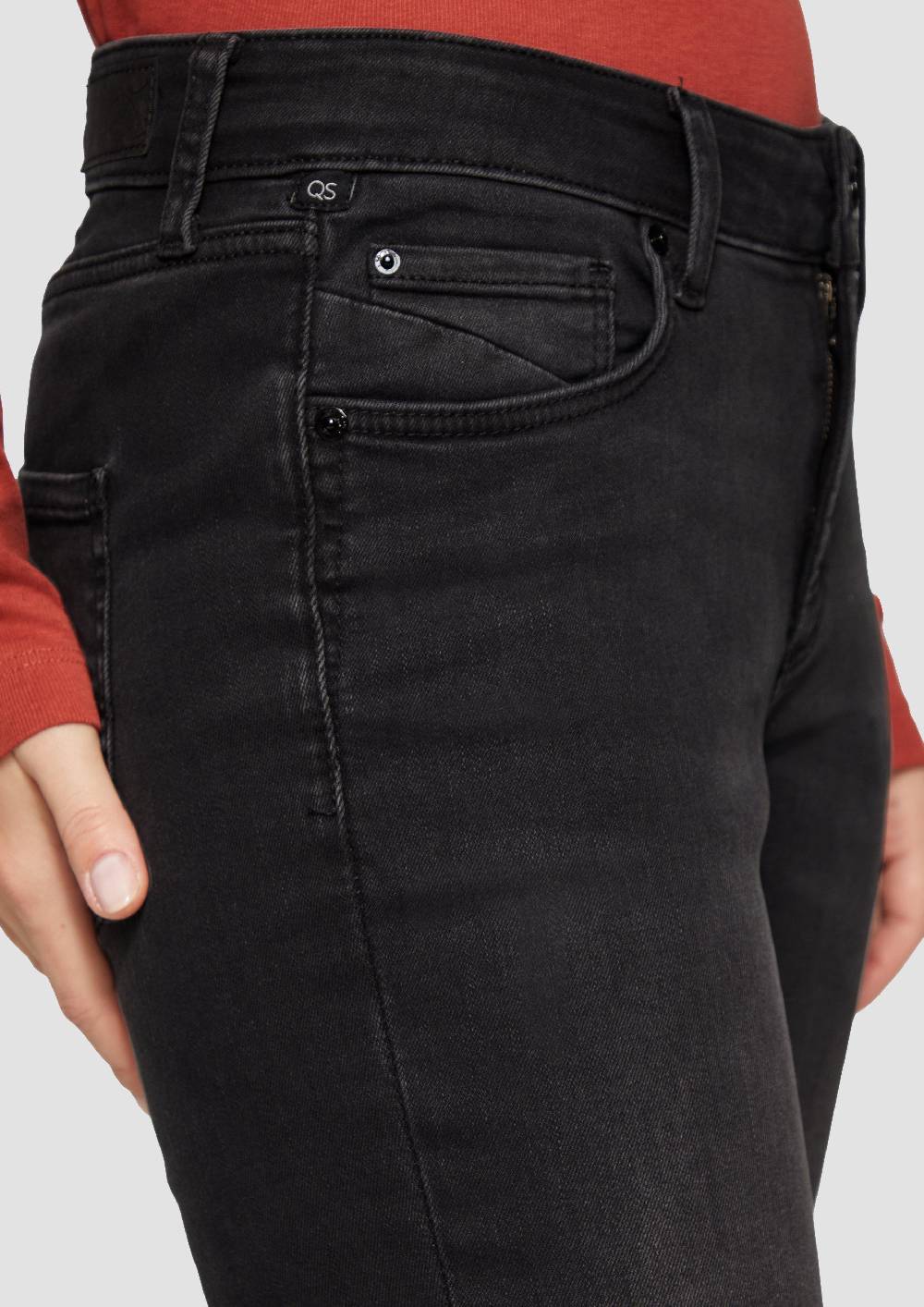 S.Oliver Jeans Catie / Slim Fit / Mid Rise / Straight Leg