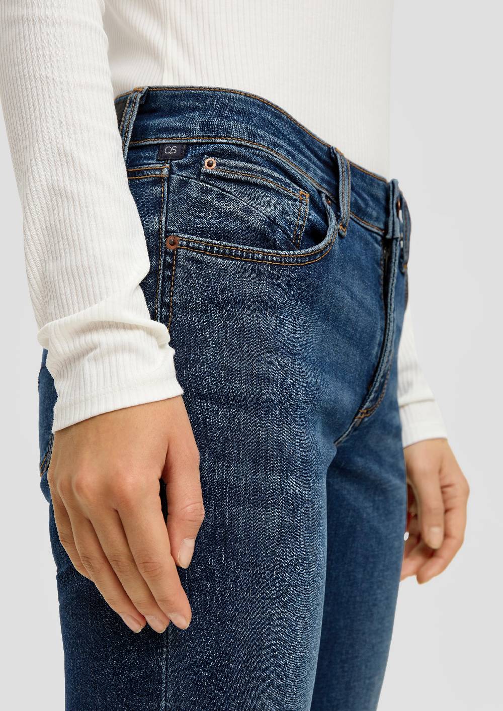 S.Oliver Jeans Catie / Slim Fit / Mid Rise / Straight Leg