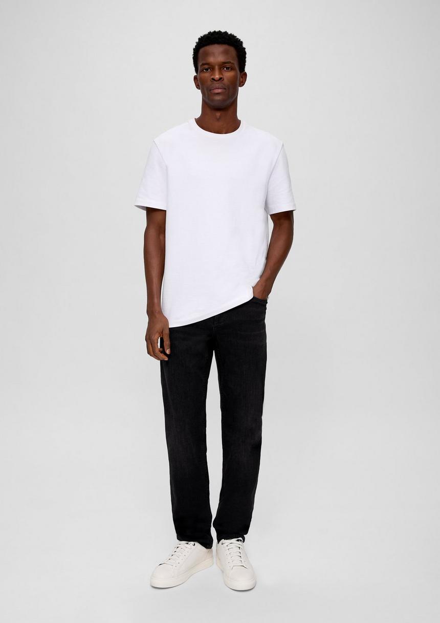 S.Oliver Jeans Nelio / Slim Fit / Mid Rise / Slim Leg / Label Patch