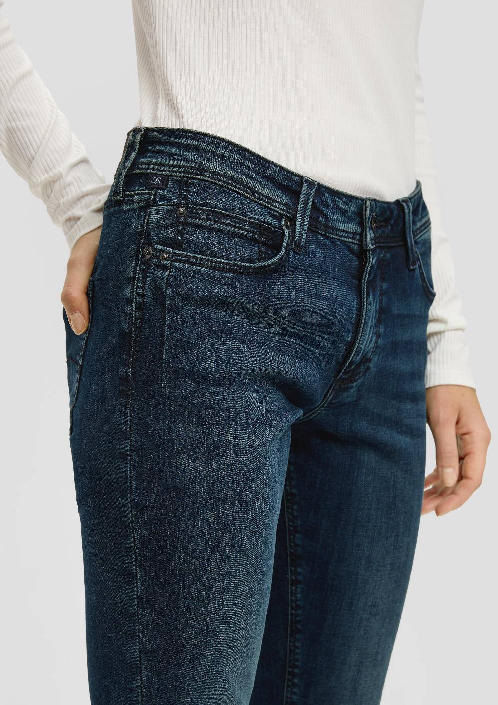 S.Oliver Jeans Sadie/ Skinny Fit / Mid Rise / Skinny Leg