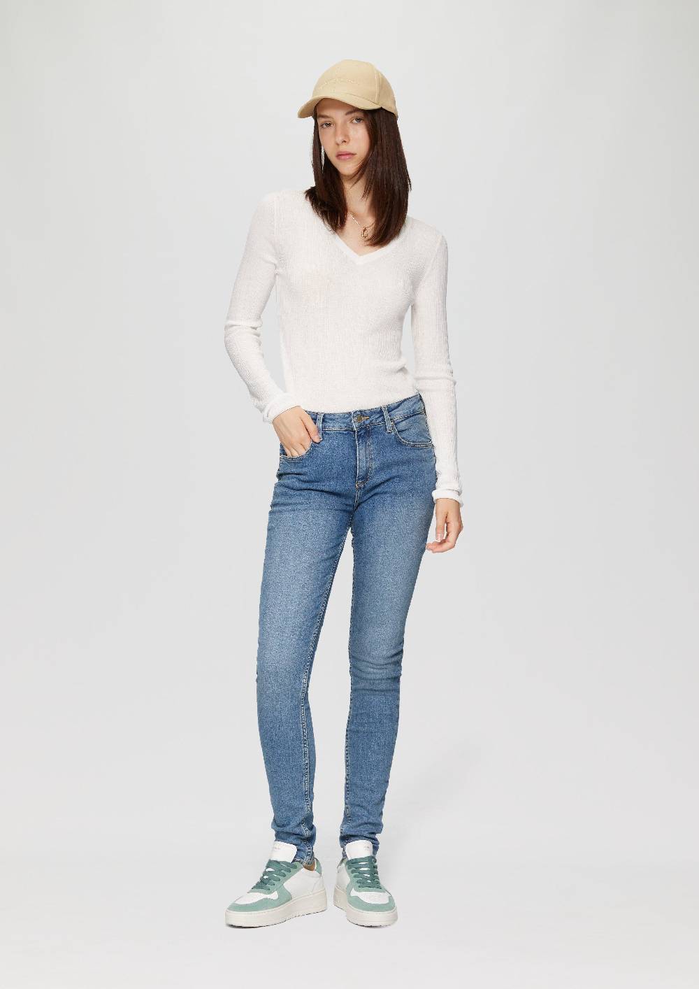 S.Oliver Jeans Sadie / Skinny Fit / Mid Rise / Skinny Leg