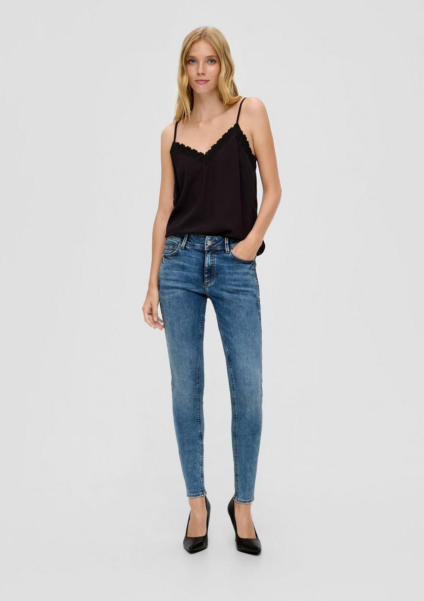 S.Oliver Jeans Sadie / Skinny Fit / Mid Rise / Skinny Leg