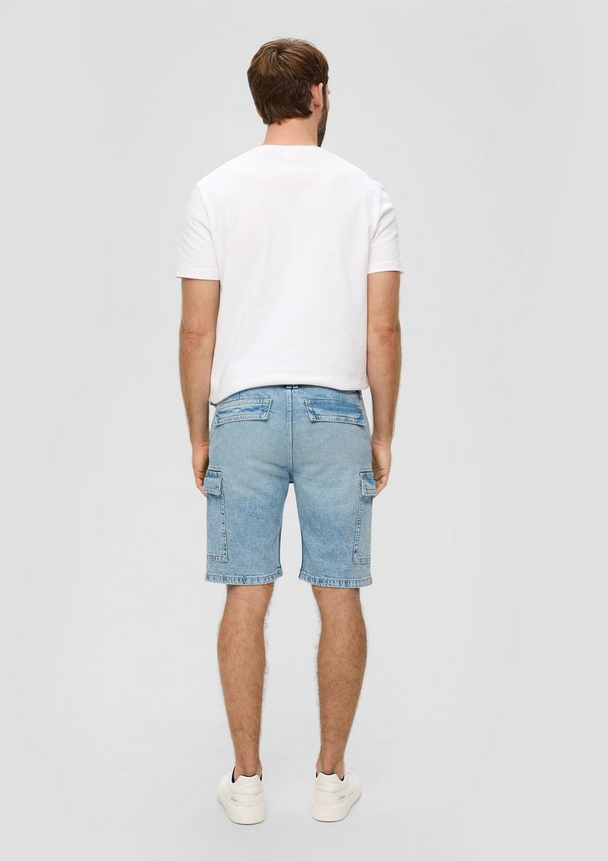 S.Oliver Jeans-Shorts / Regular Fit / High Rise / Straight Leg / Cargotaschen