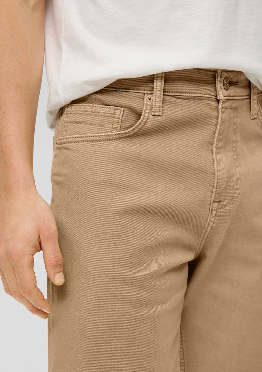 S.Oliver Jeans-Shorts / Regular Fit / High Rise / Straight Leg