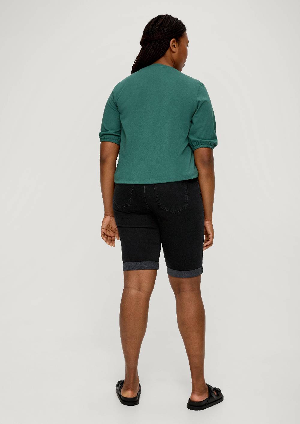 S.Oliver Jeans-Shorts / Regular Fit / Mid Rise / Slim Leg