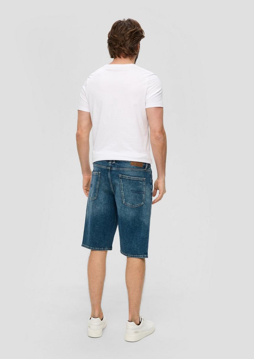 S.Oliver Jeans-Shorts / Regular Fit / Mid Rise / Straight Leg