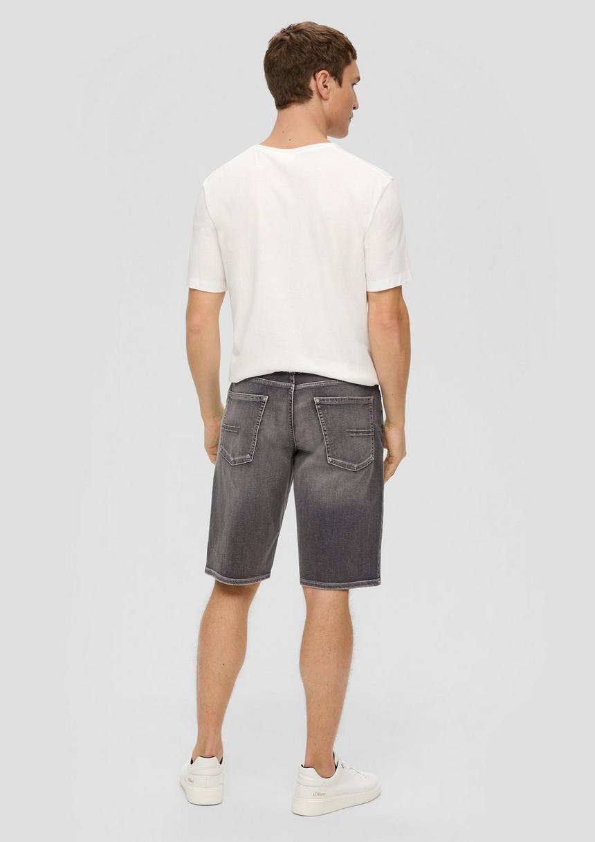 S.Oliver Jeans-Shorts / Regular Fit / Mid Rise / Straight Leg