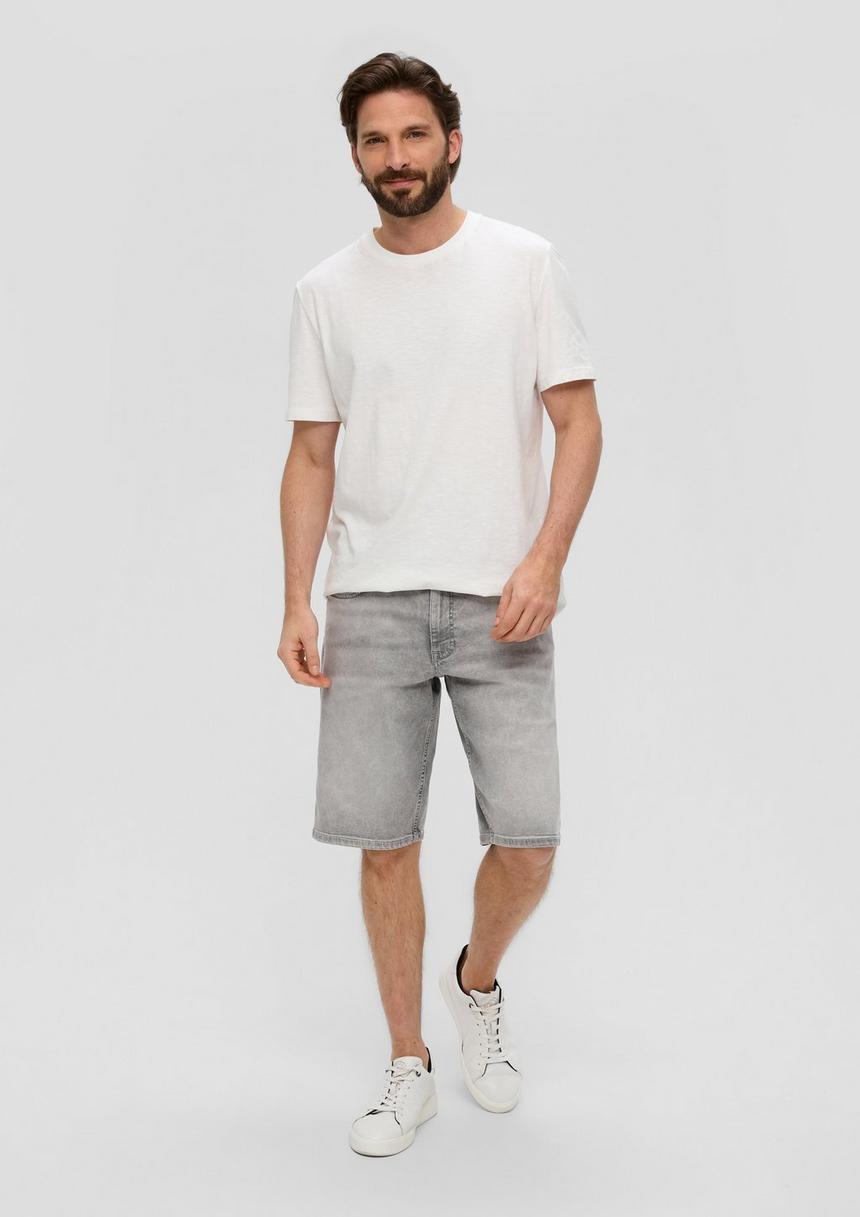 S.Oliver Jeans-Shorts / Regular Fit / Mid Rise / Straight Leg