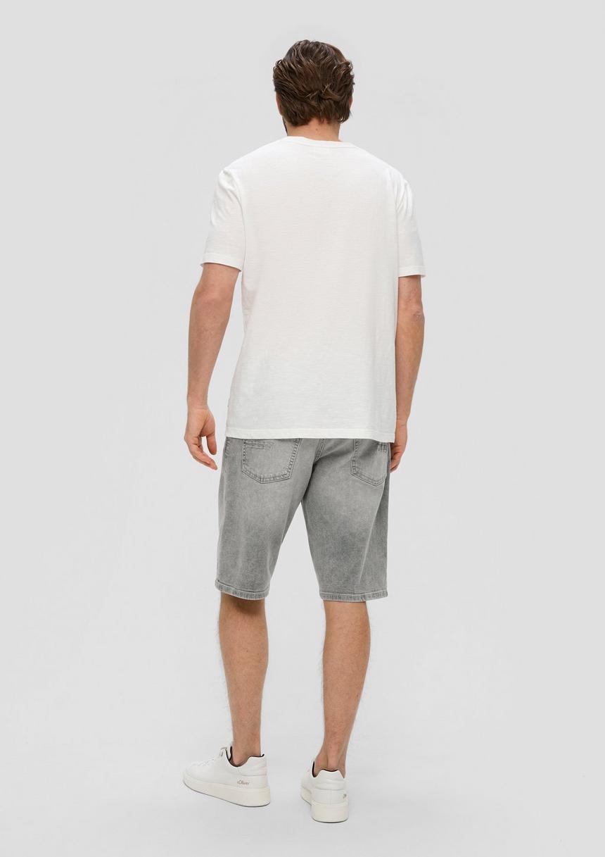 S.Oliver Jeans-Shorts / Regular Fit / Mid Rise / Straight Leg