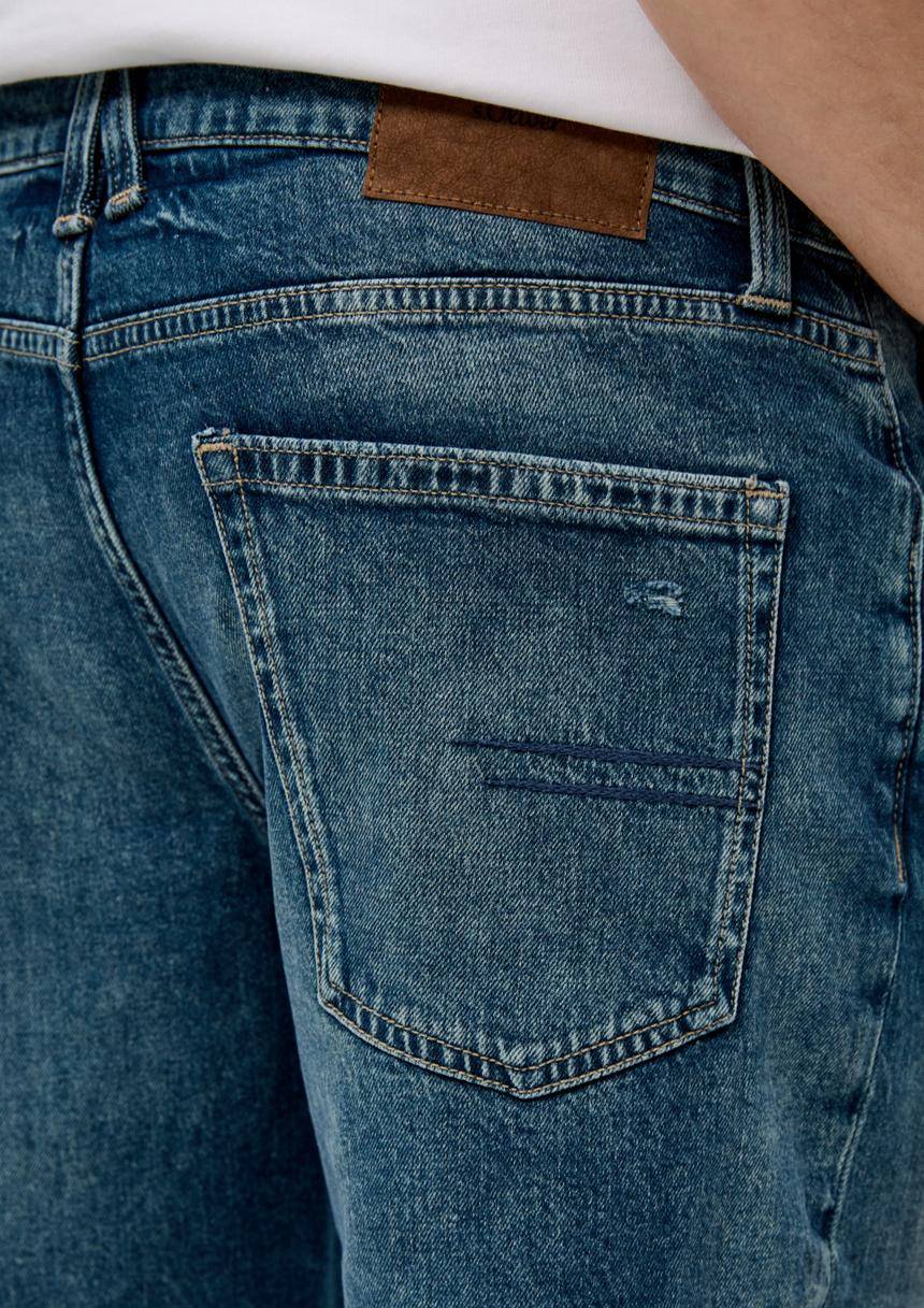 S.Oliver Jeans-Shorts / Regular Fit / Mid Rise / Straight Leg