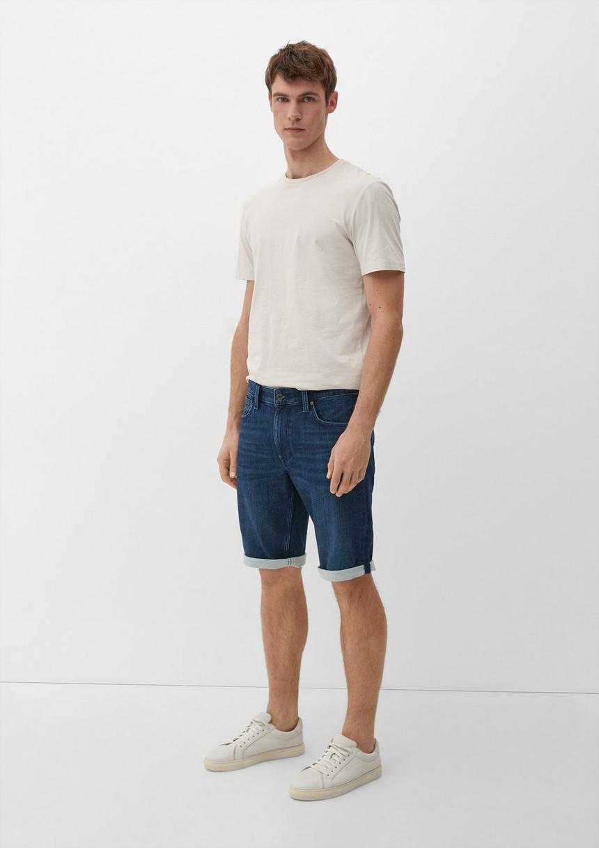 S.Oliver Jeans-Shorts / Regular Fit / Mid Rise / Straight Leg