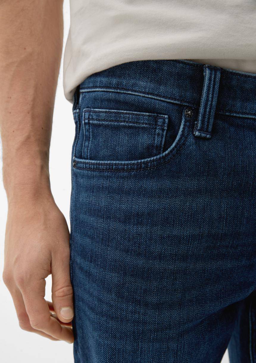 S.Oliver Jeans-Shorts / Regular Fit / Mid Rise / Straight Leg