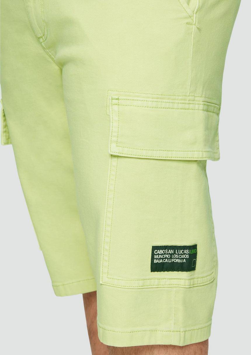 S.Oliver Jeans-Shorts / Relaxed Fit / High Rise / Straight Leg / Cargotaschen