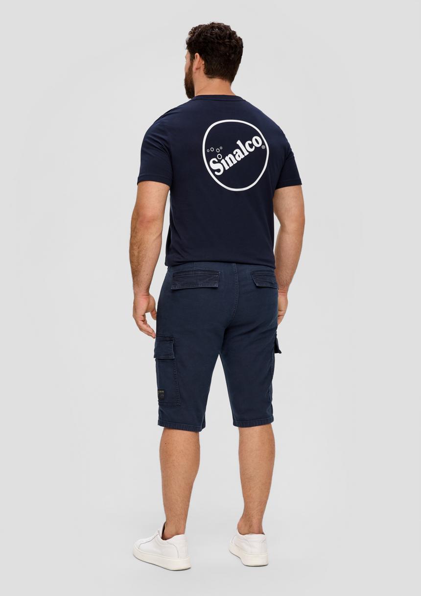S.Oliver Jeans-Shorts / Relaxed Fit / High Rise / Straight Leg / Cargotaschen