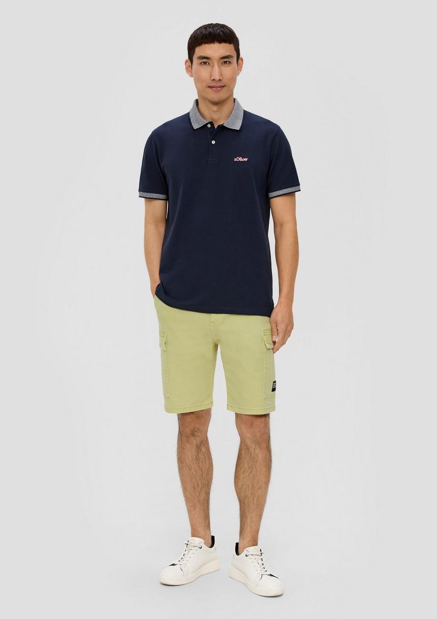 S.Oliver Jeans-Shorts / Straight Leg / High Rise / Cargotaschen