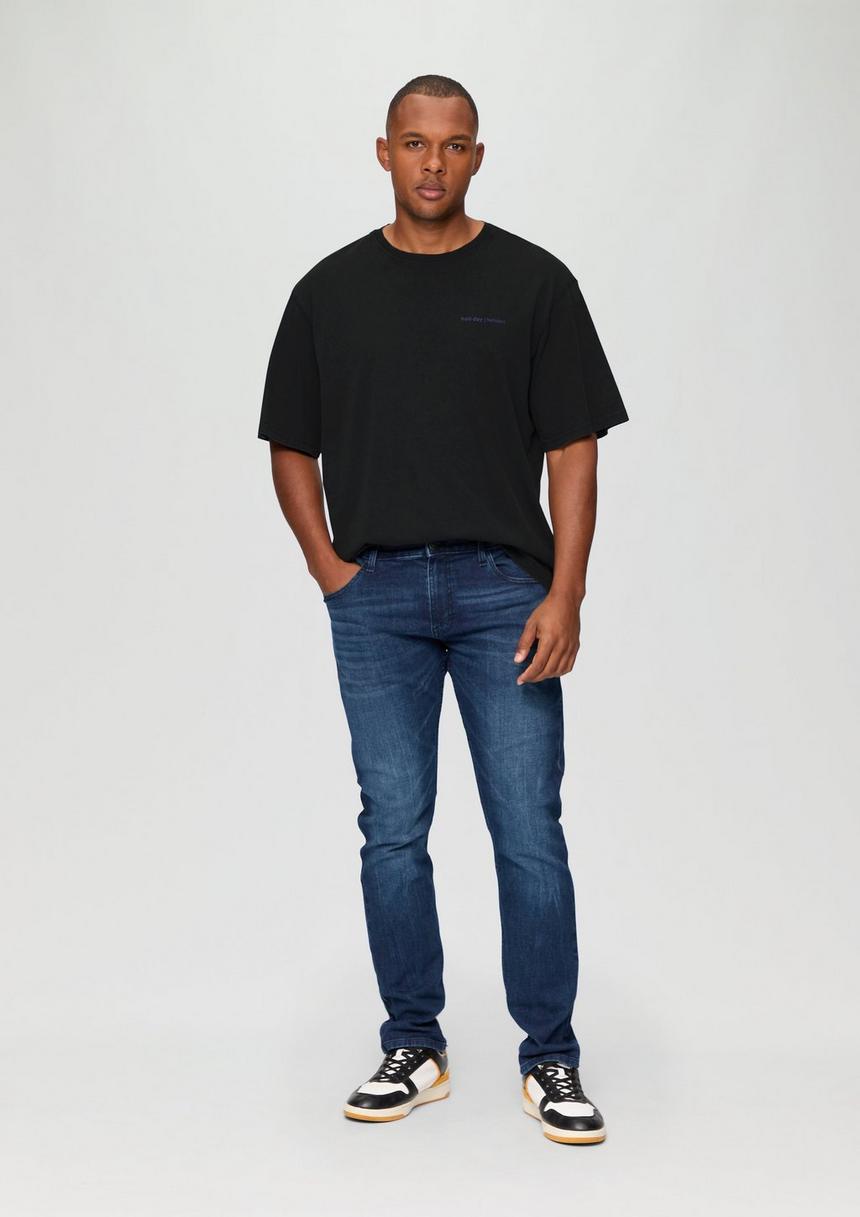 S.Oliver Jerseyshirt Im Loose Fit Mit Front- Und Rückenprint