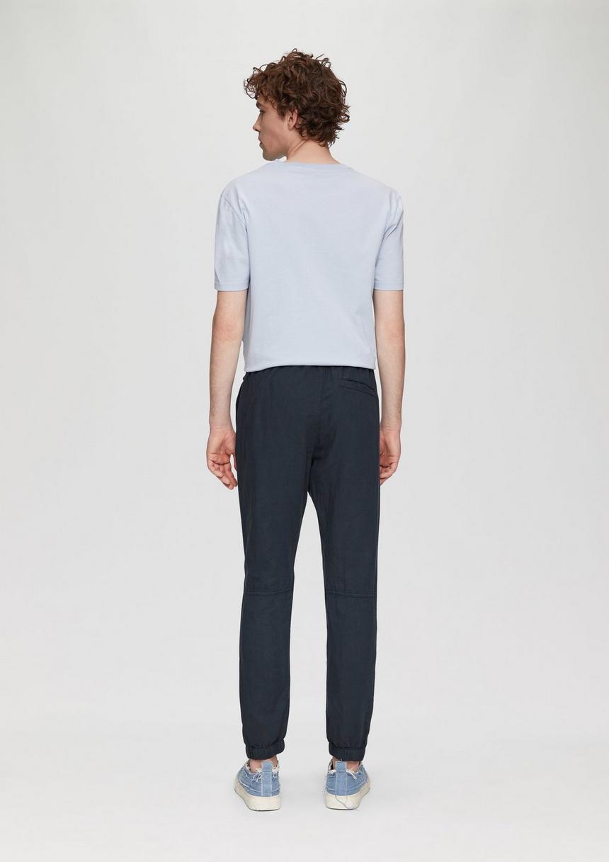 S.Oliver Jogpants Aus Leinenmix Mit Tunnelzug Und Eingrifftaschen