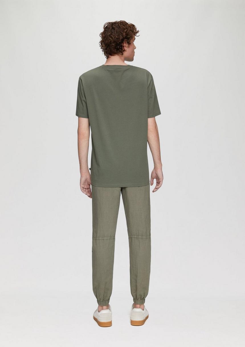 S.Oliver Jogpants Aus Leinenmix Mit Tunnelzug Und Eingrifftaschen