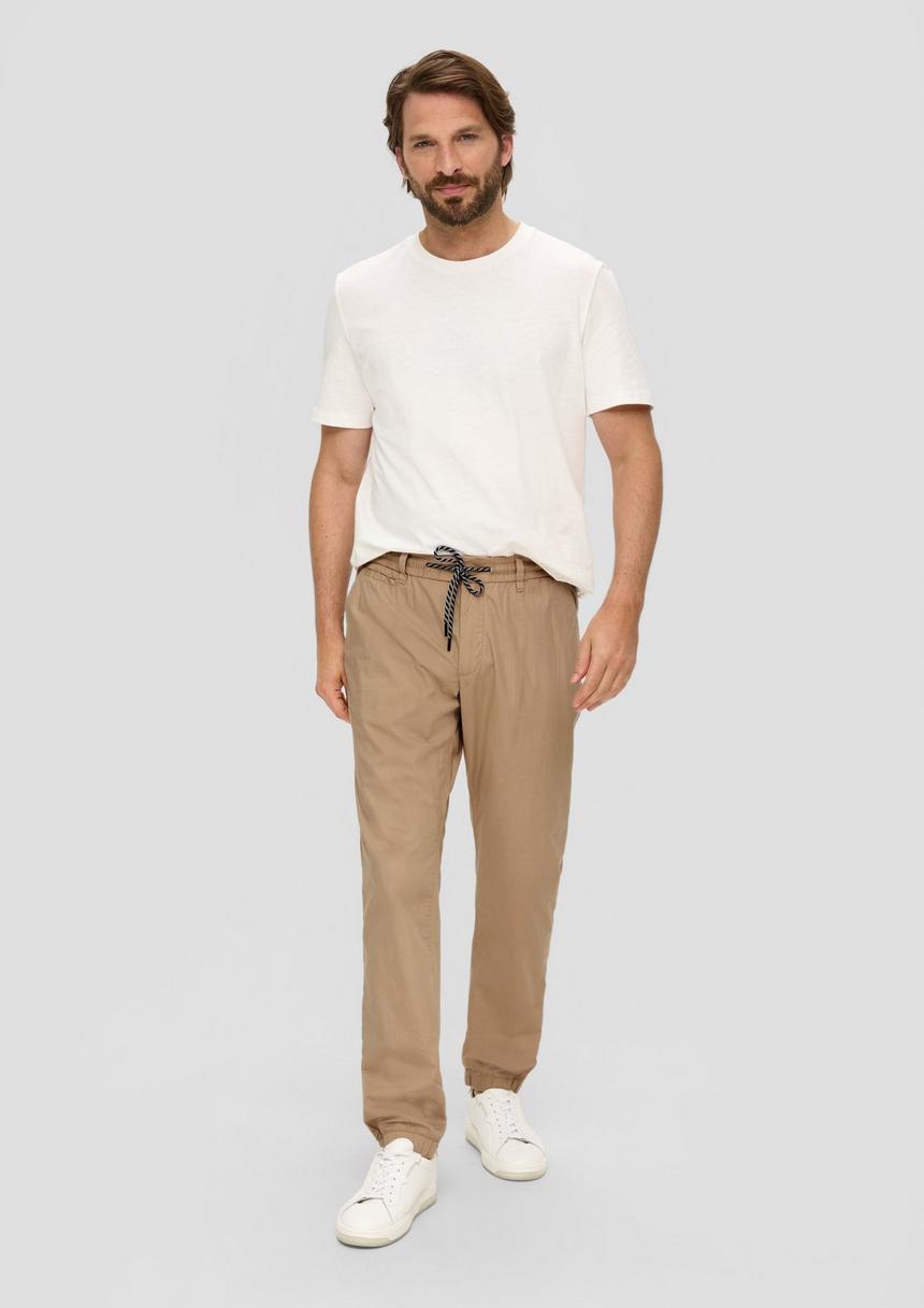 S.Oliver Jogpants Mit Elastischem Saum Und Bündchen