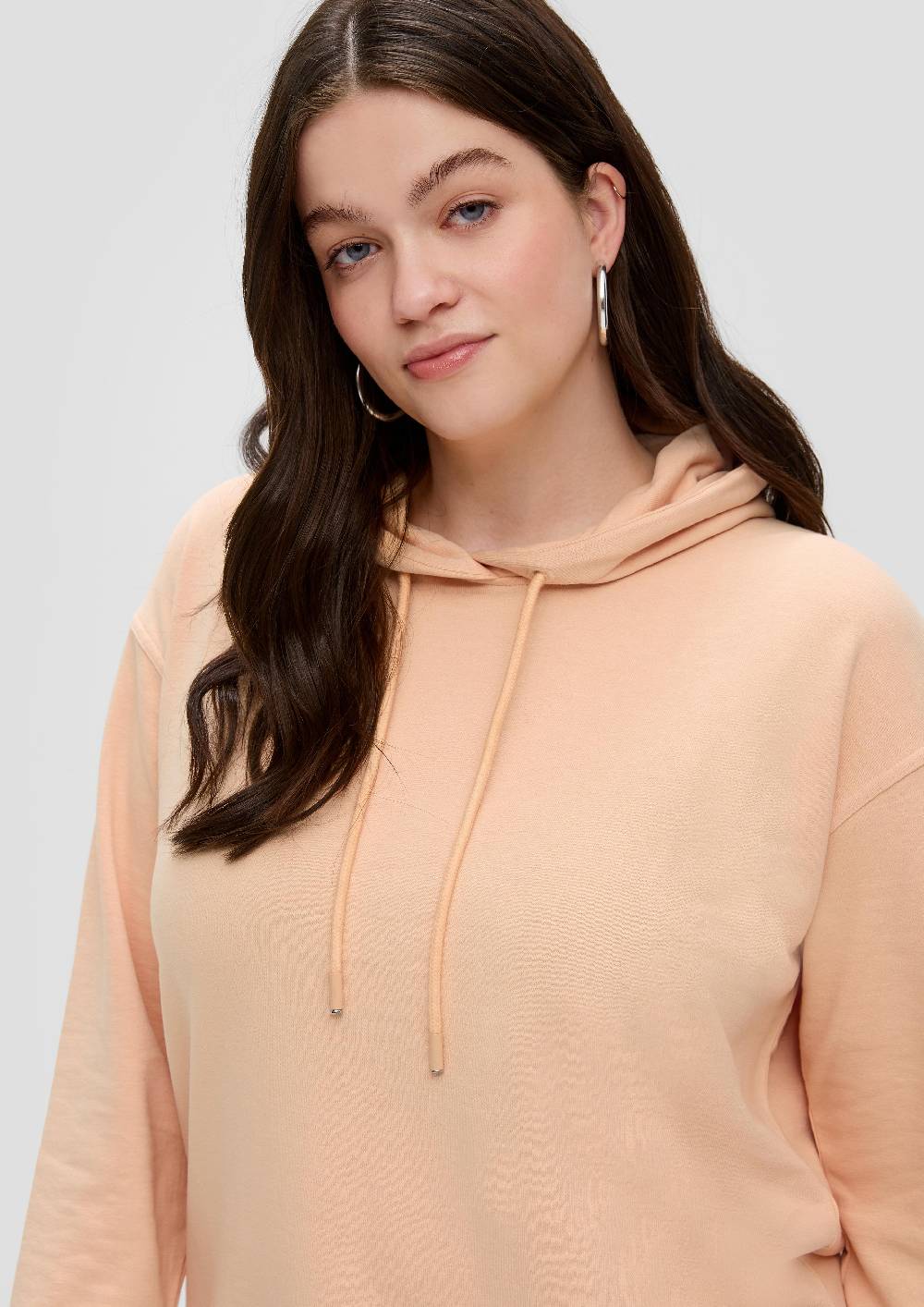 S.Oliver Kapuzensweatshirt Mit überschnittener Schulter