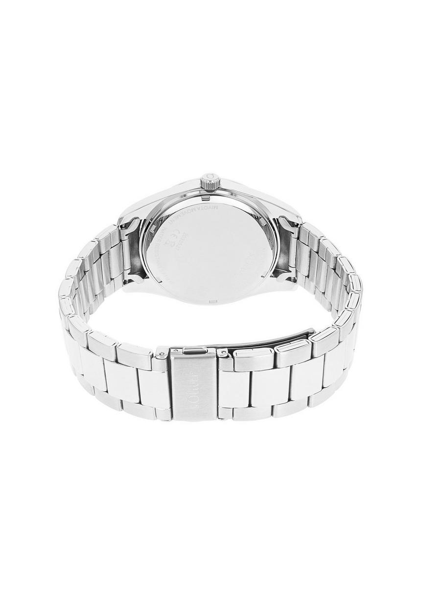 S.Oliver Klassische Edelstahluhr Mit Gliederarmband